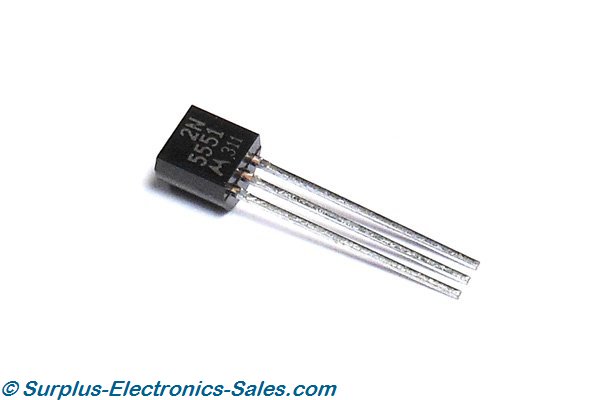2N5551 NPN High-Voltage Transistor - Click Image to Close